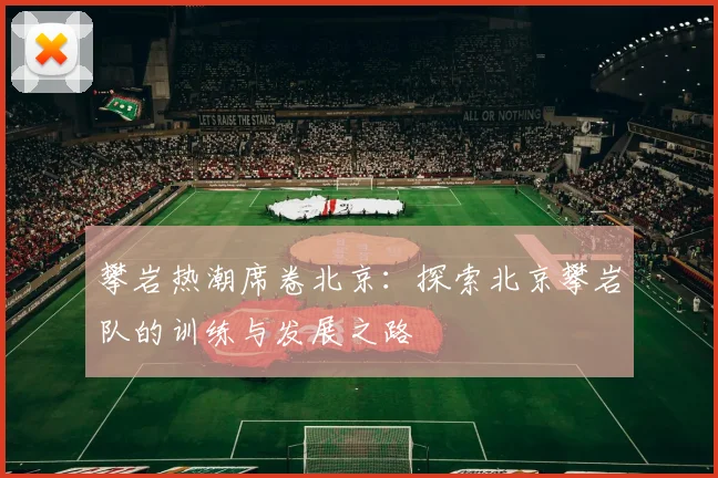 攀岩热潮席卷北京：探索北京攀岩队的训练与发展之路